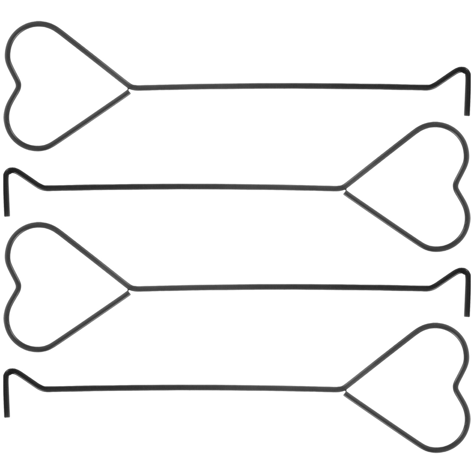 Wick Dipper Tool - 4Pcs Heart Design Iron Wick Dipper