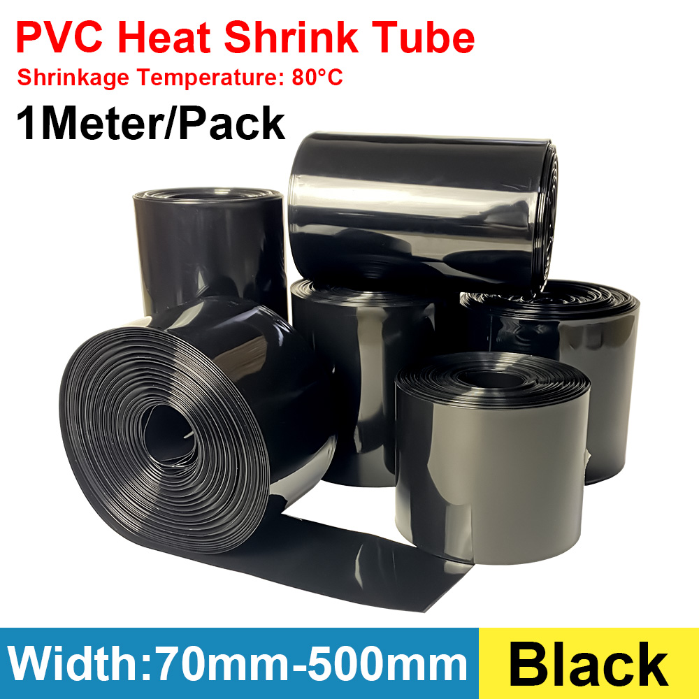 Shrink Sleeve Pvc - 1meter 18650 Lipo Battery PVC Heat