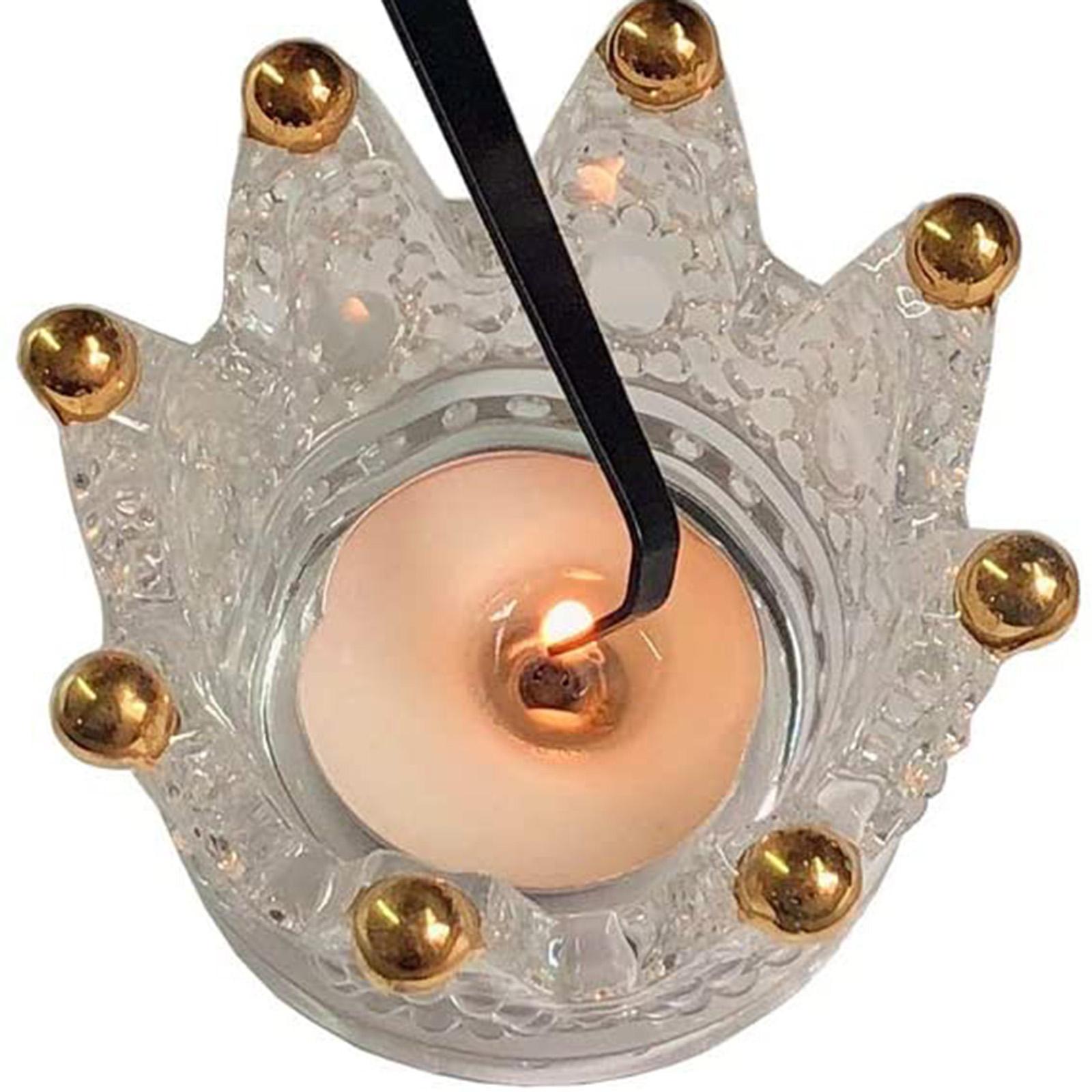 Wick Dipper Tool - 3Pcs Black Candle Wick Trimmer Dipper