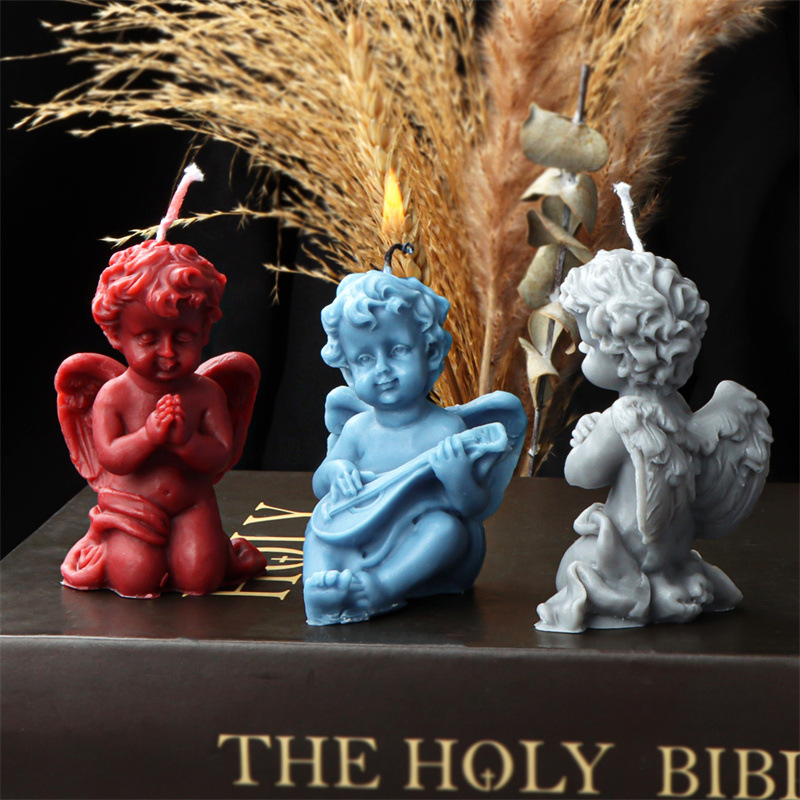 3D Silicone Candle Mold Prayin - Candle Fragrance Supplies 评论和价格