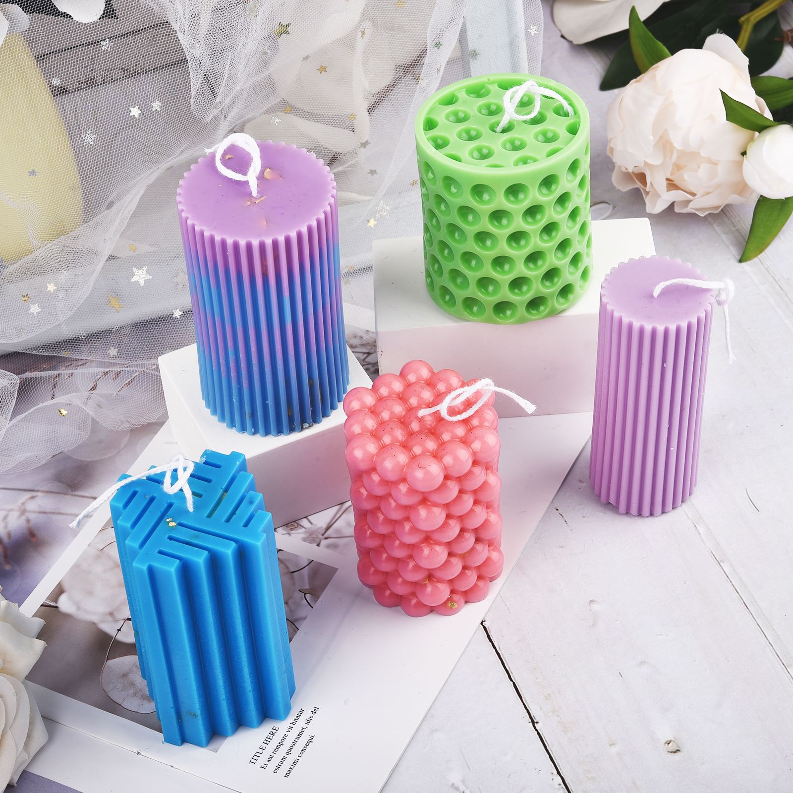 16 Colors 2g/Bag DIY Candle Wa - Candle Fragrance Supplies 评论和价格
