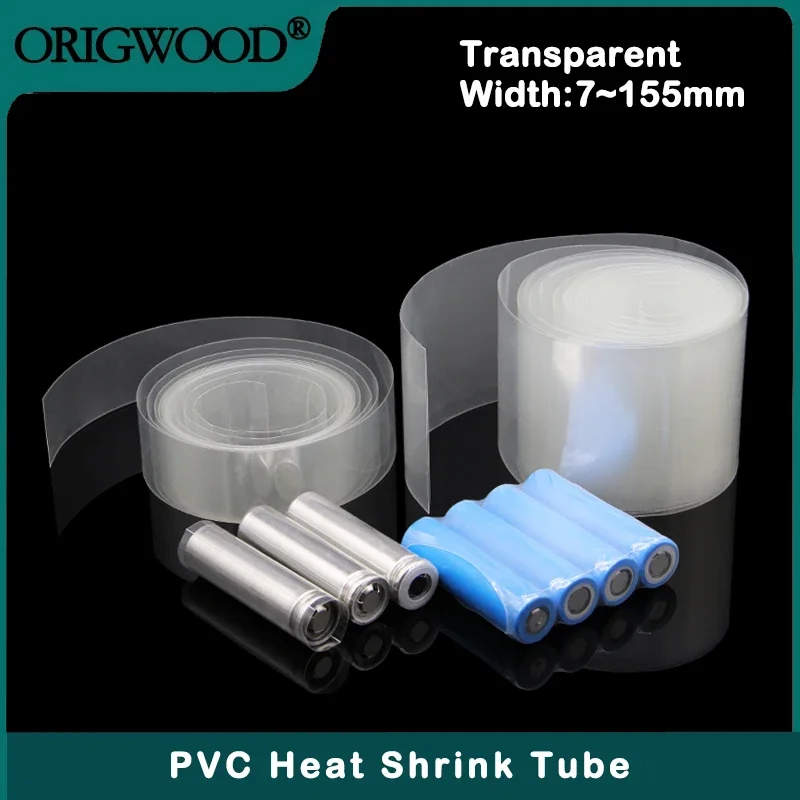7~ 155mm Transparent PVC Heat  - Shrink Sleeve Pvc 评论和价格