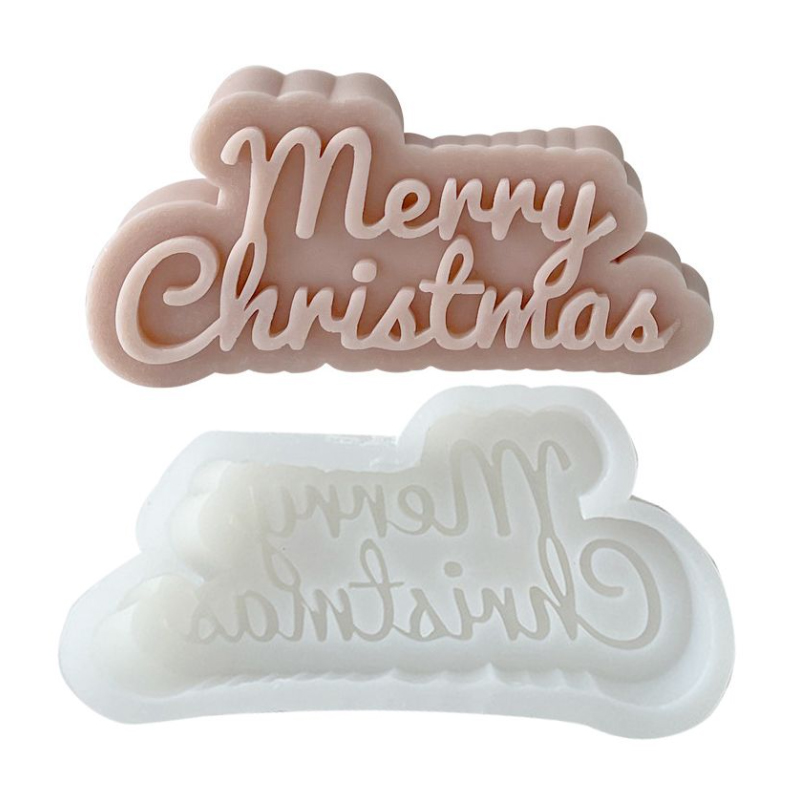 1 piece, Christmas alphabet si - Candle Fragrance Supplies 评论和价格