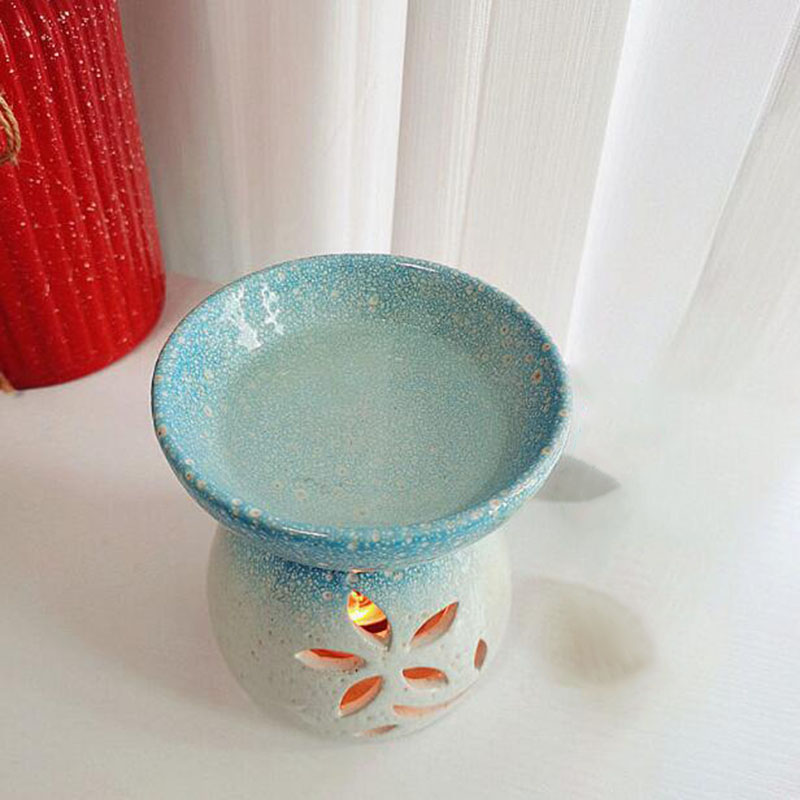 Handmade Porcelain Aroma Burne - Candle Supplies Essential Oils 评论和价格