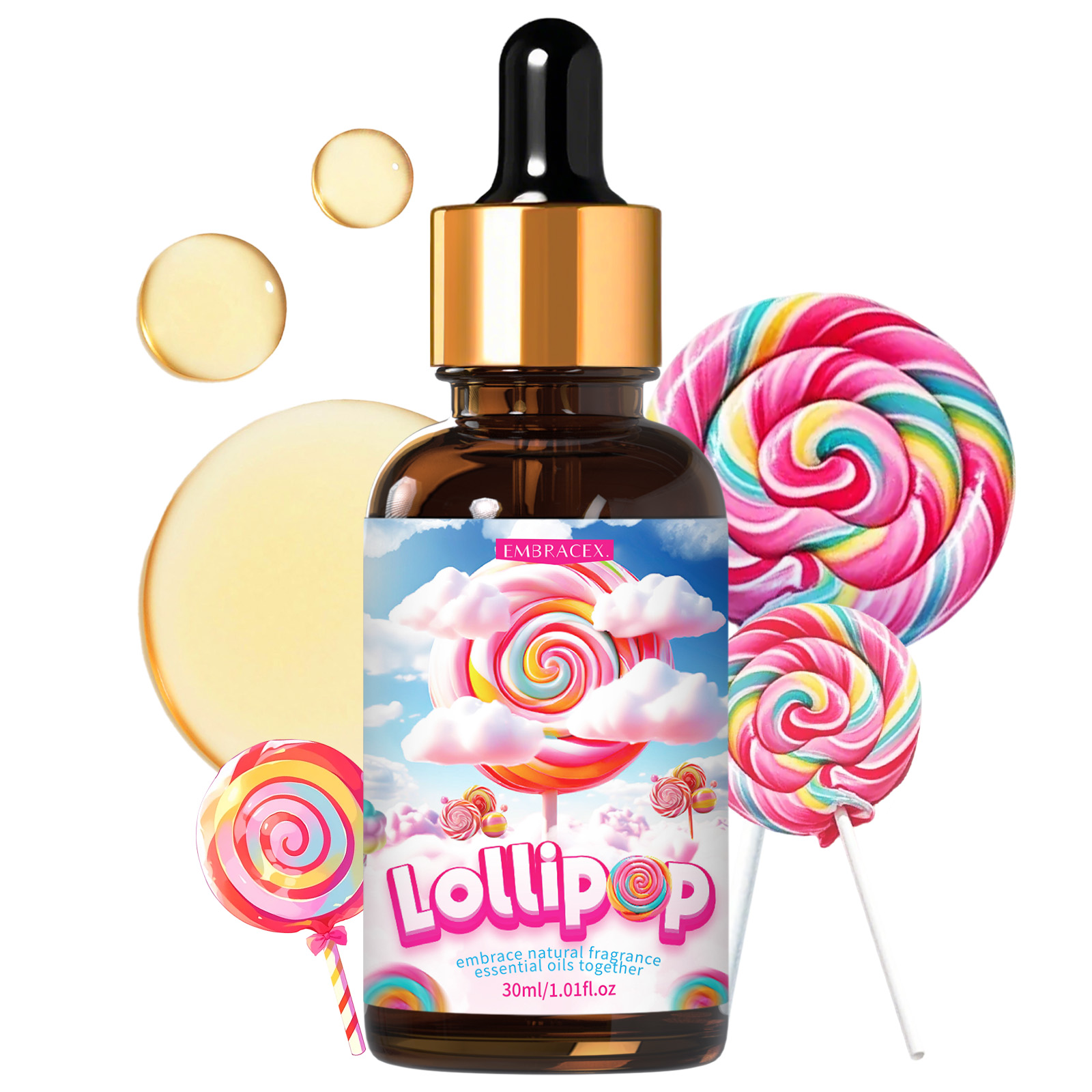 30ml  Lollipop Essential Oils  - Candle Supplies Essential Oils 评论和价格