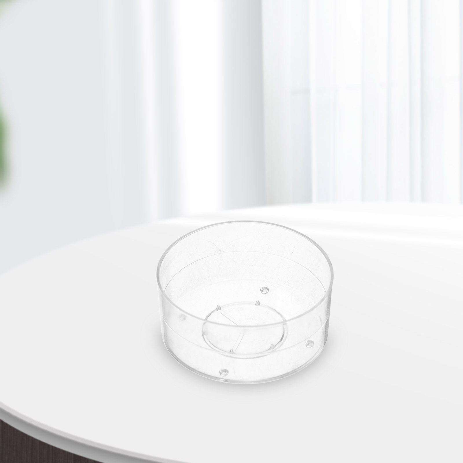 100Pcs Clear Plastic Round Cup - Supplies Of Candle 评论和价格