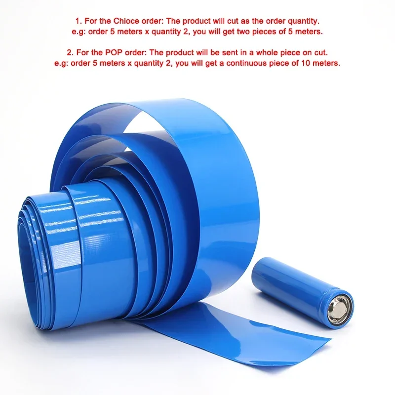 18650 PVC Heat Shrink Tube Bat - Shrink Sleeve Pvc 评论和价格