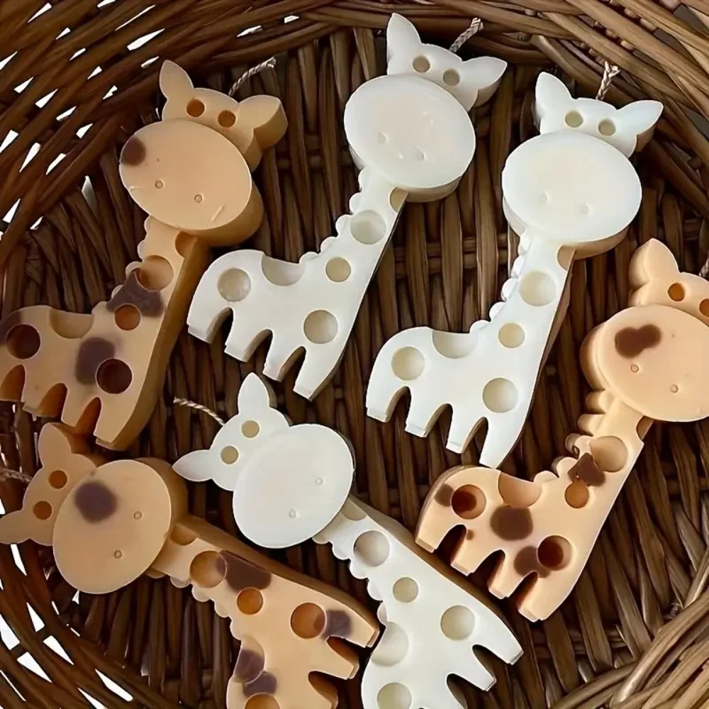 Lion and Giraffe Silicone Mold - Candle Fragrance Supplies 评论和价格