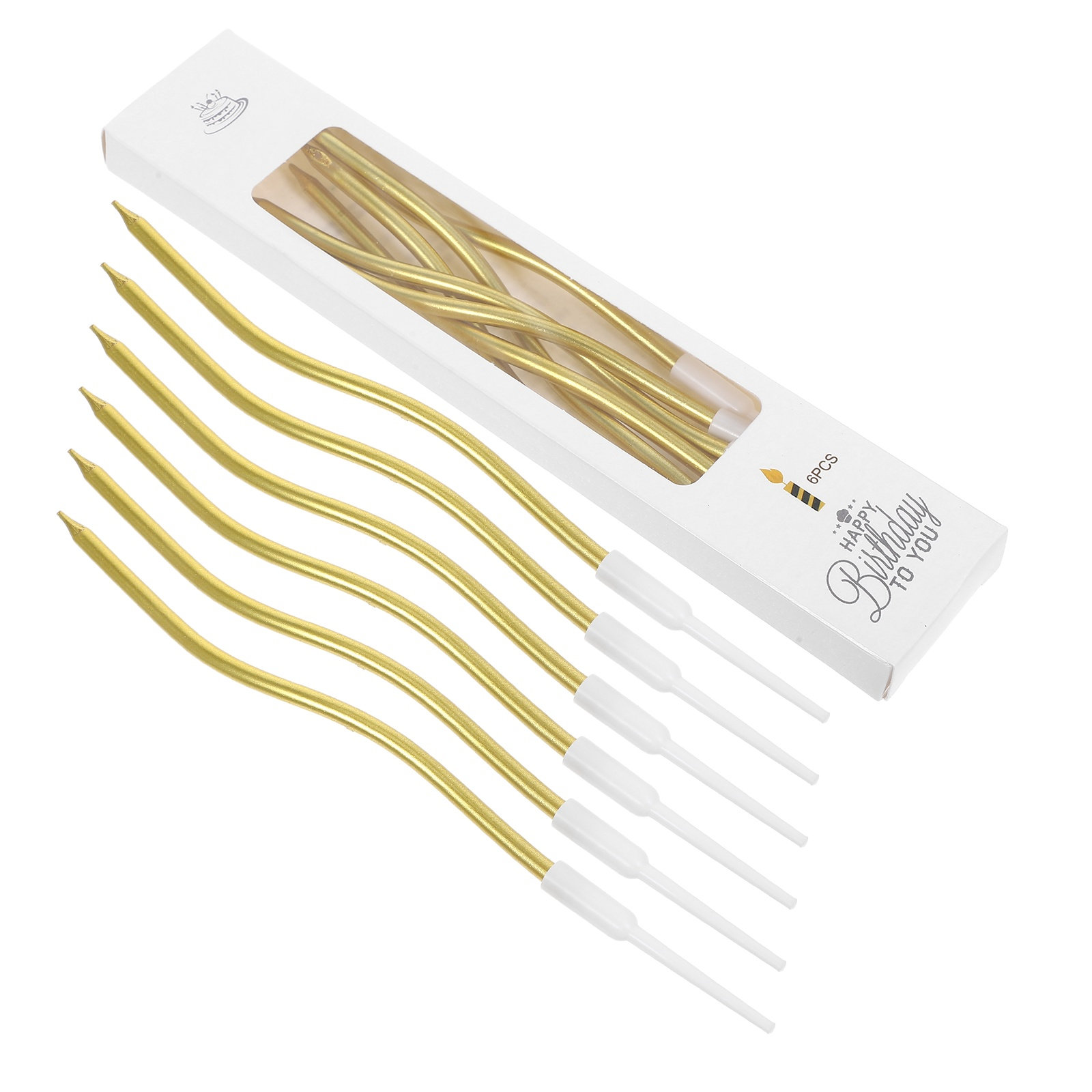 72Pcs Spiral Birthday Candles  - Supplies Of Candle 评论和价格
