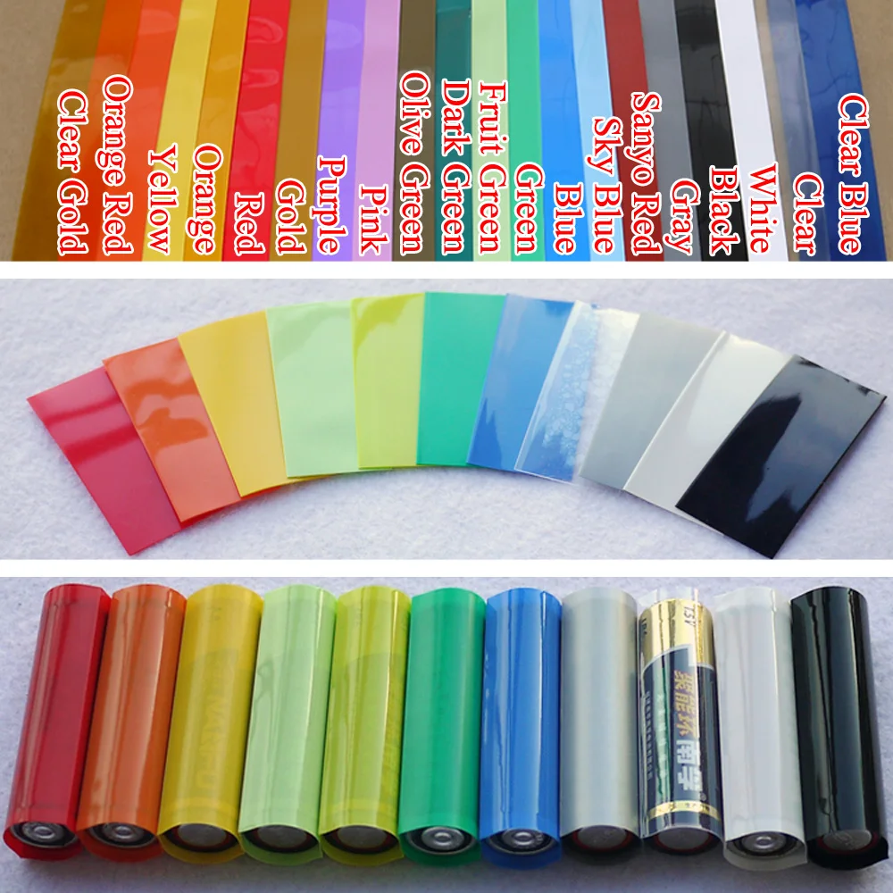 25~500pcs AA / AAA/18650/21700 - Shrink Sleeve Pvc 评论和价格