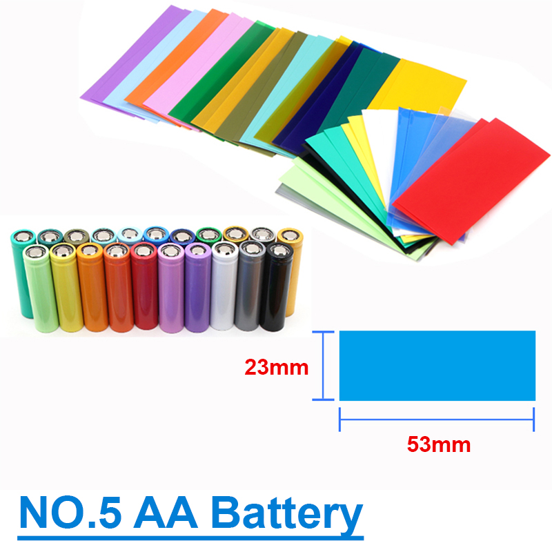 25~500pcs AA / AAA/18650/21700 - Shrink Sleeve Pvc 评论和价格