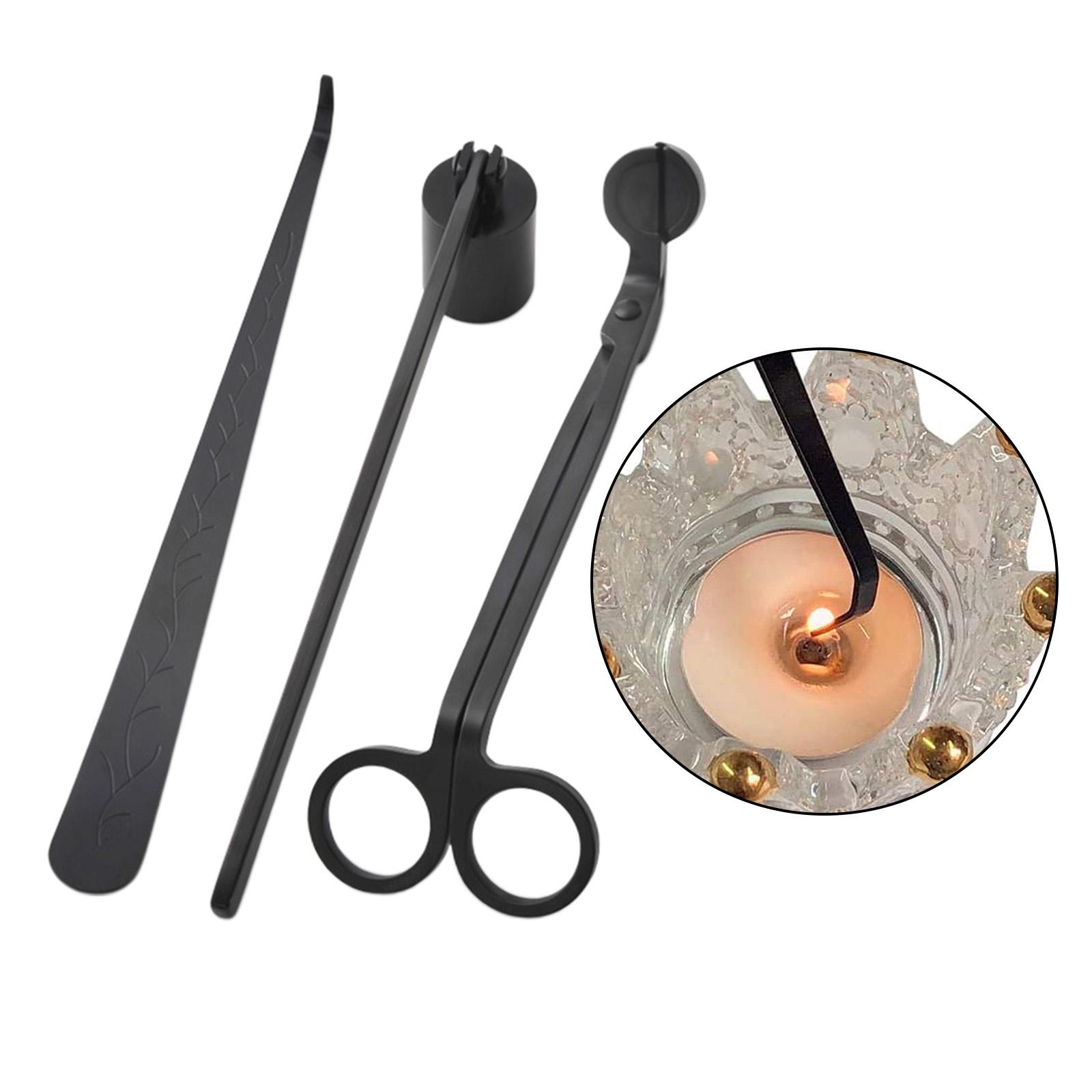 3Pcs/Set Black Candle Wick Snu - Wick Dipper Tool 评论和价格