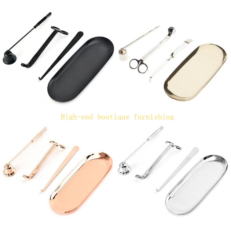 L9NB 4 Pcs Accessory Set Snuff - Wick Dipper Tool 评论和价格
