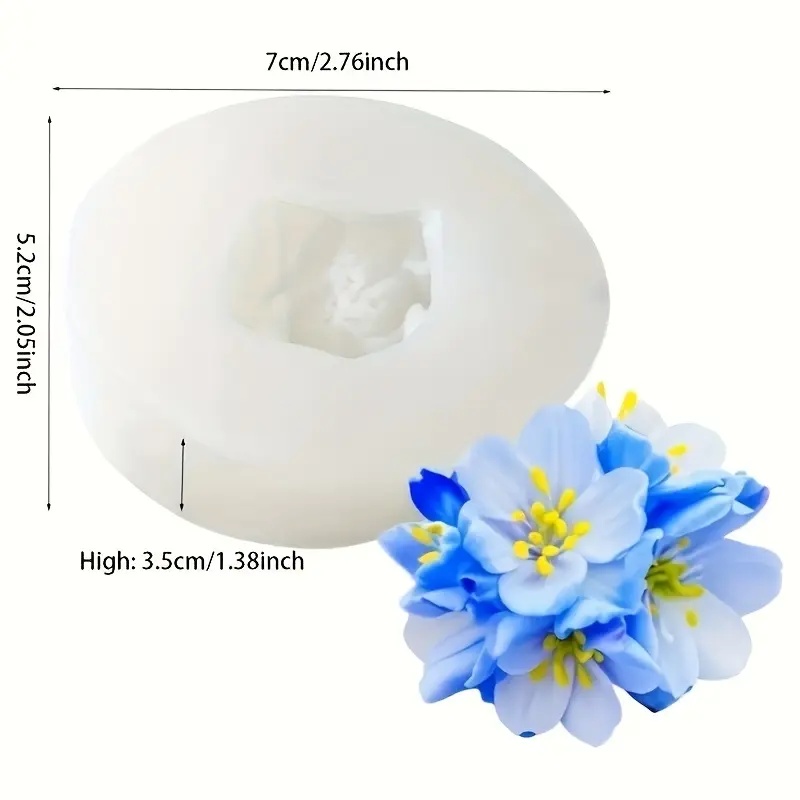 2pcs Silicone Mold Set, Cherry - Candle Fragrance Supplies 评论和价格