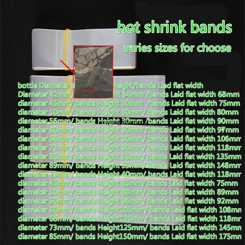 400pcs/lot PVC Hot Heat Shrink - Shrink Sleeve Pvc 评论和价格