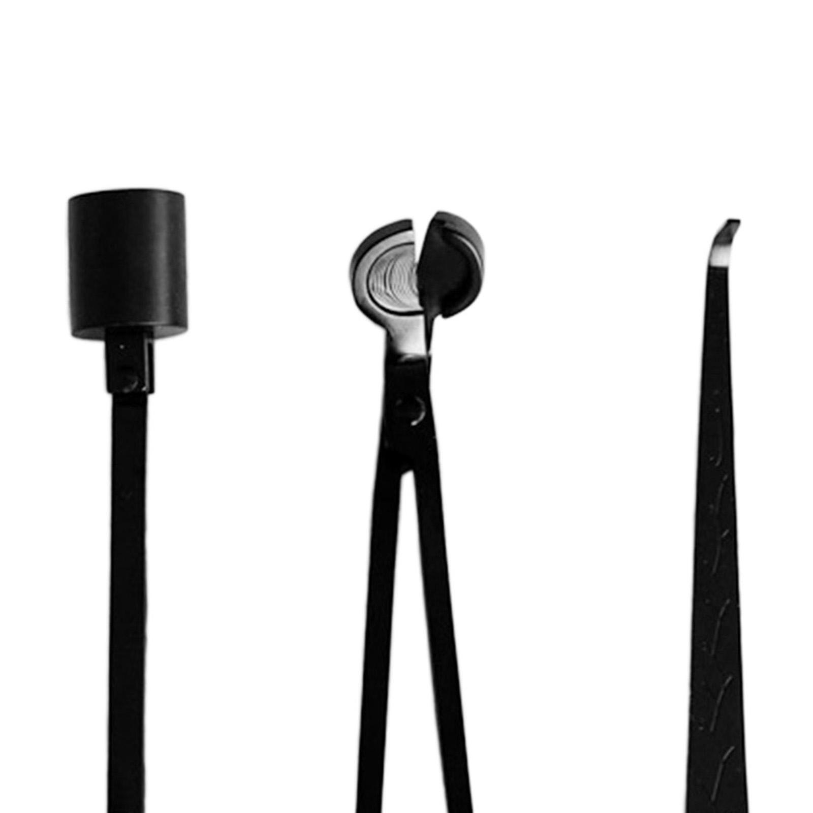 3Pcs Black Candle Wick Trimmer - Wick Dipper Tool 评论和价格
